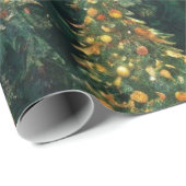 Christmas Tree Patchwork Design ラッピングペーパー (ロールコーナー)