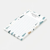 Christmas Tree Pattern Notes ポストイット (アングル)