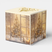 Christmas Tree Photo Favor Gift Box フェイバーボックス (裏面サイド)
