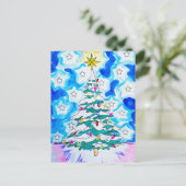 Christmas Tree Postcard ポストカード (スタンド正面)