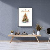 Christmas Tree Poster — Magical Winter Holiday ポスター