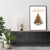 Christmas Tree Poster — Magical Winter Holiday ポスター