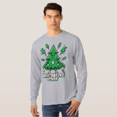 Christmas Tree Power Festive Tee Tシャツ (正面フル)
