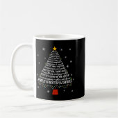 Christmas Tree Protect Human Rights Protect Libert コーヒーマグカップ (左)