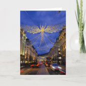 Christmas Tree, Regent Tree, London UK カード (正面)