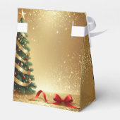 Christmas Tree Ribbons Holiday Gift Box フェイバーボックス (裏面サイド)