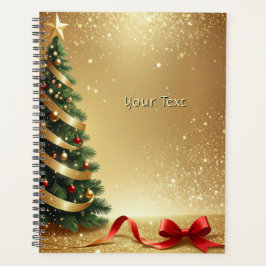 Christmas Tree Ribbons Holiday Planner プランナー手帳