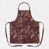 Christmas Tree Scatter Apron エプロン (正面)