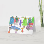 Christmas Tree Shopping シーズンカード (正面)