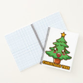 Christmas Tree Spiral Notebook ノートブック (内部)