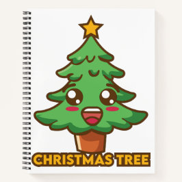 Christmas Tree Spiral Notebook ノートブック