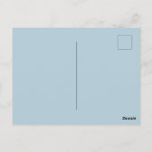 Christmas tree & starry night postcard ポストカード (裏面)