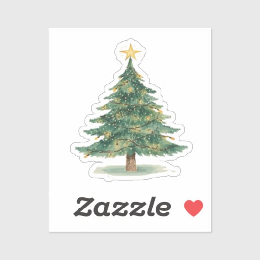 Christmas Tree Sticker シール (シート)