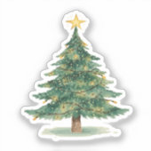 Christmas Tree Sticker シール (正面)