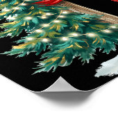 Christmas Tree The Season Jesus Cross The Reason X ポスター (角)