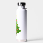 Christmas Tree Thermos with Star ウォーターボトル (左面)