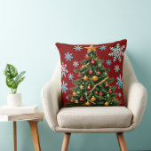 Christmas Tree Throw Pillow クッション (椅子)