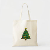 Christmas Tree Tote Bag トートバッグ (正面)