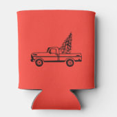 Christmas tree truck 缶クーラー (裏面)