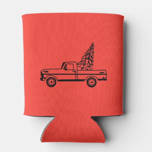 Christmas tree truck 缶クーラー (裏面)