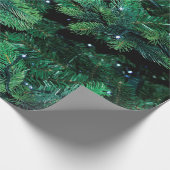 Christmas tree twigs sapling pine ラッピングペーパー (角)