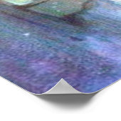 Christmas Tree Vintage ポスター (角)