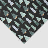 Christmas Tree Watercolor Pattern Tissue Paper 薄葉紙 (詳細)