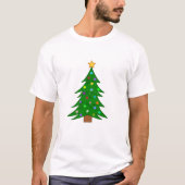 Christmas Tree with Puzzle Tシャツ (正面)