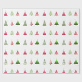 Christmas Tree Wrapping Paper ラッピングペーパー (フラット)