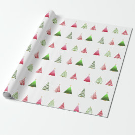 Christmas Tree Wrapping Paper ラッピングペーパー