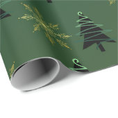 Christmas Tree Wrapping Paper ラッピングペーパー (ロールコーナー)