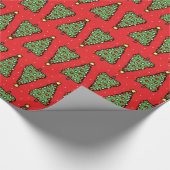 Christmas Tree Wrapping Paper ラッピングペーパー (角)