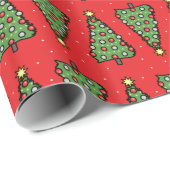 Christmas Tree Wrapping Paper ラッピングペーパー (ロールコーナー)