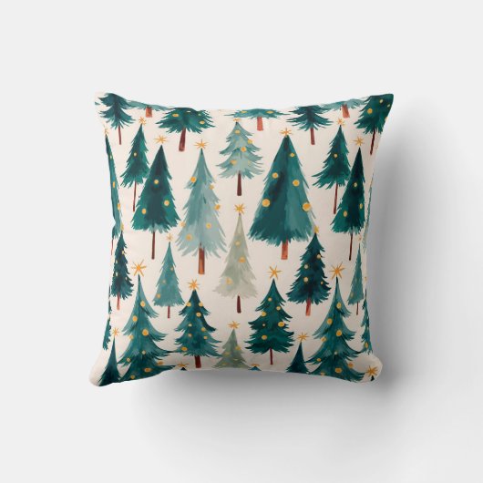 Christmas Trees クッション (裏面)