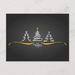 Christmas Trees シーズンポストカード