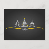 Christmas Trees シーズンポストカード (正面)