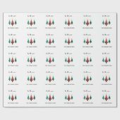 Christmas Trees  ラッピングペーパー (フラット)