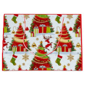 Christmas Trees ラージペーパーバッグ (正面)