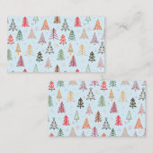 Christmas Trees 名刺 (正面/裏面)