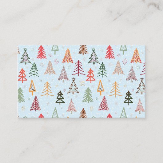 Christmas Trees 名刺 (正面)