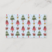 Christmas Trees 2 名刺 (裏面)