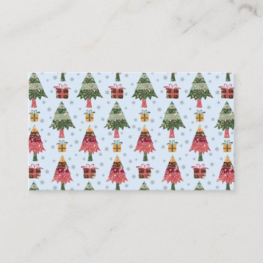 Christmas Trees 2 名刺 (正面)