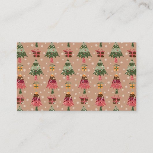 Christmas Trees 3 名刺 (正面)