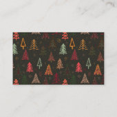Christmas Trees 4 名刺 (裏面)