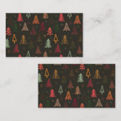 Christmas Trees 4 名刺 (正面/裏面)