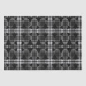 Christmas Trees Black Plaid 薄葉紙 (正面)