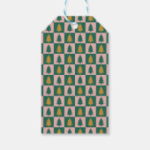 Christmas trees checkerboard ギフトタグ (裏面)