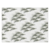 Christmas trees in the Woods テーブルクロス (正面(横))