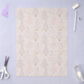 Christmas Trees Pink 薄葉紙 (クラフト)