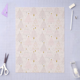 Christmas Trees Pink 薄葉紙